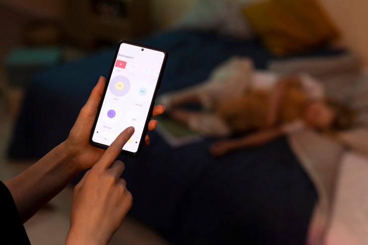 Screenshot or render of the Velvetthimble app on a phone