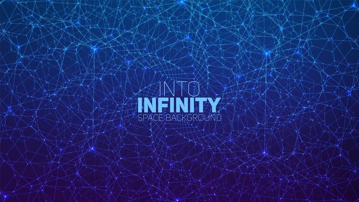 Abstract representation of brain waves or neural network